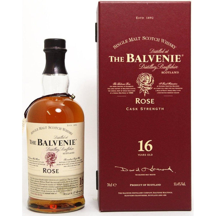 The Balvenie Rose 16 Year Old Single Malt Scotch - First Edition - The Really Good Whisky Company