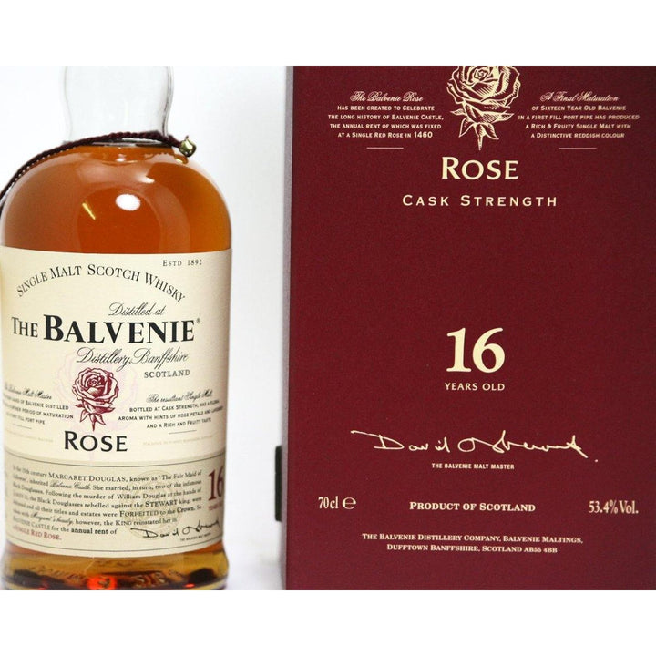 The Balvenie Rose 16 Year Old Single Malt Scotch - First Edition - The Really Good Whisky Company