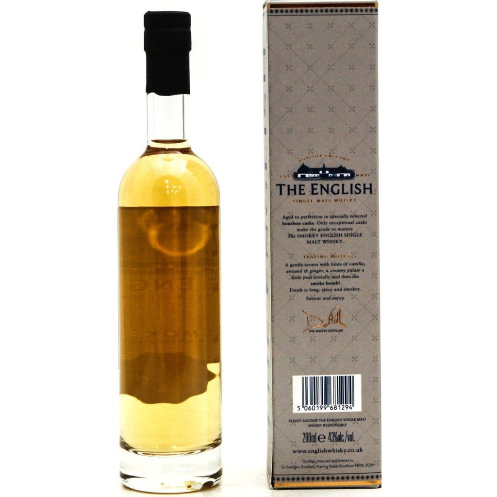 The English Smokey Single Malt Whisky - 20cl 43%