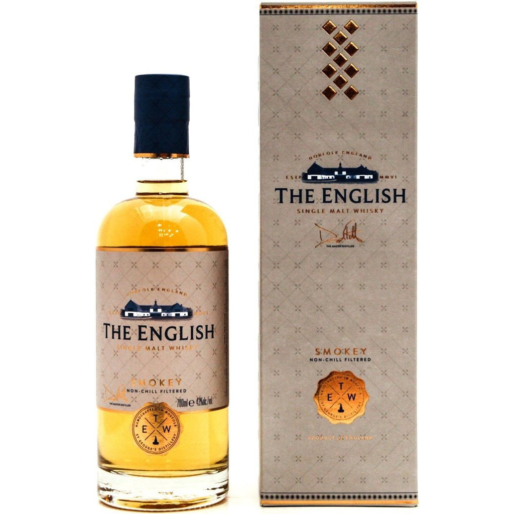 The English Smokey Single Malt Whisky - 70cl 43%