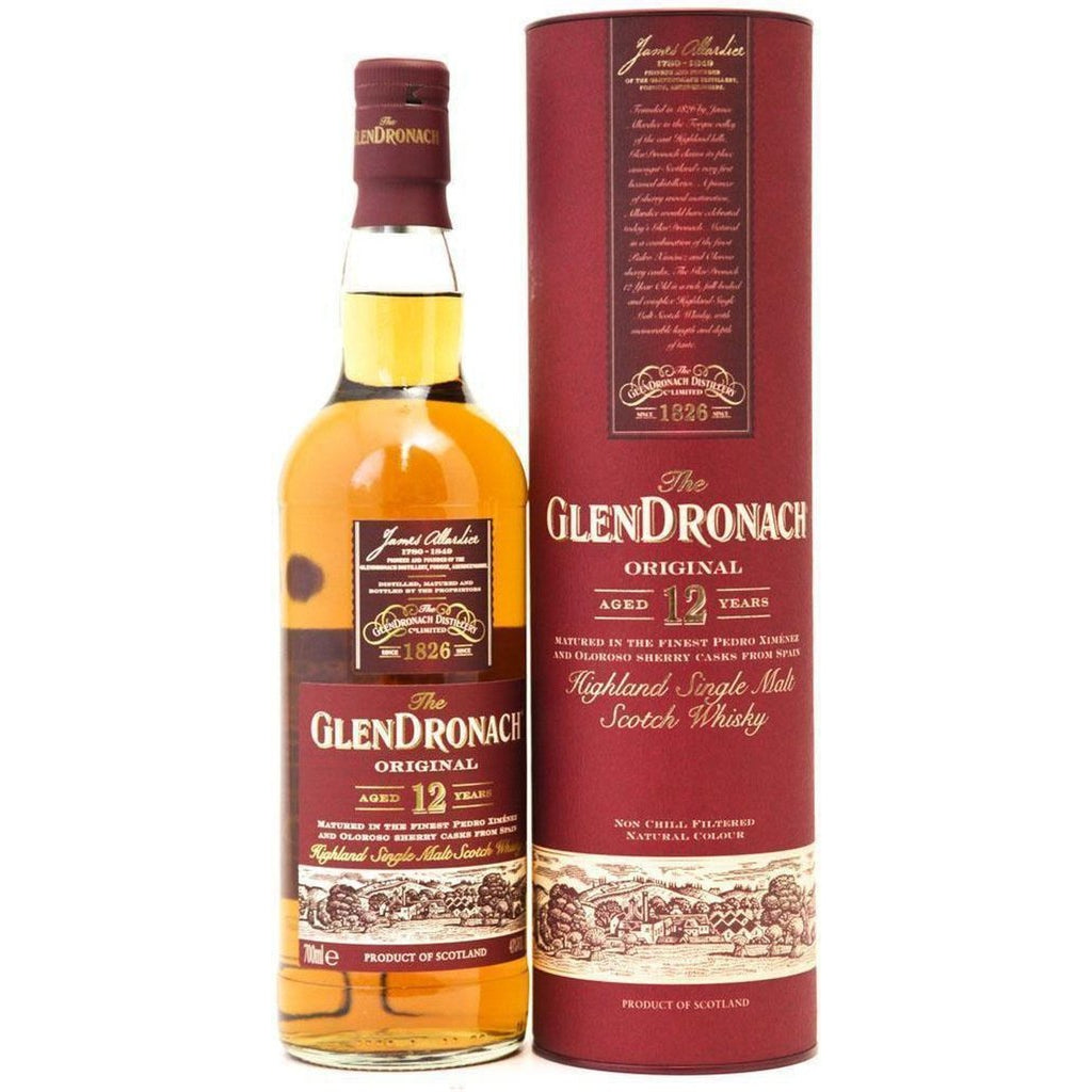 The GlenDronach 12 Year Old - 70cl 43% - The Really Good Whisky Company