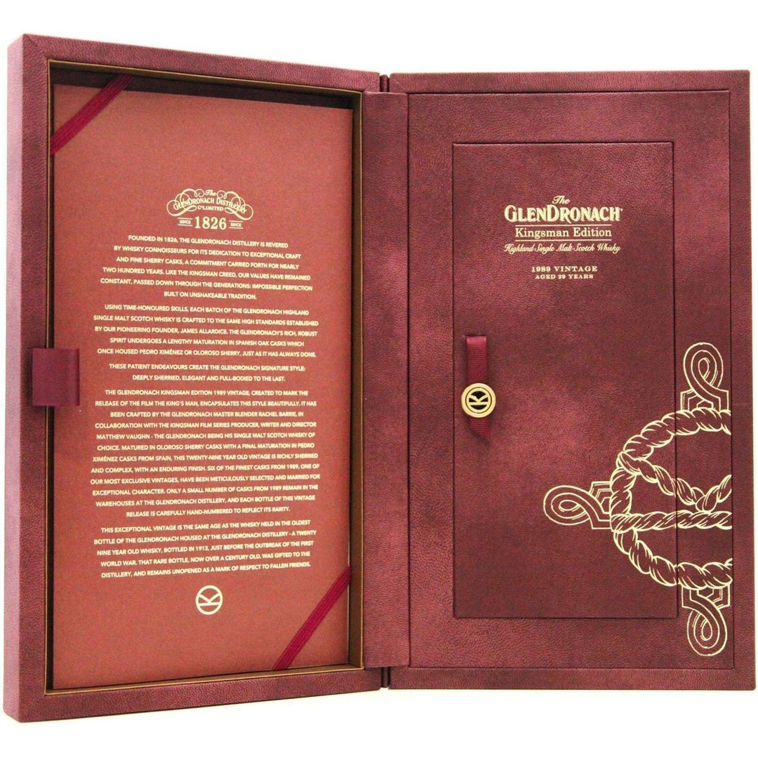 The Glendronarch Kingsman Edition 1989 Vintage - 70cl 50.1% - The Really Good Whisky Company