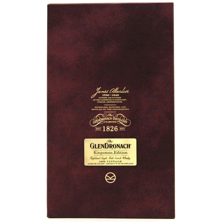 The Glendronarch Kingsman Edition 1989 Vintage - 70cl 50.1% - The Really Good Whisky Company