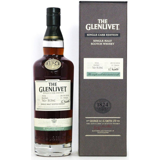 The Glenlivet 11 Year Old Cask Strength Bochel Single Malt Whisky