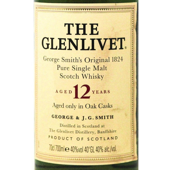 The Glenlivet 12 Year Old Whisky Unhurried since 1824 - The Really Good Whisky Company