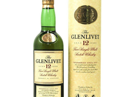 The Glenlivet 12 Year Old Whisky Unhurried since 1824 - The Really Good Whisky Company