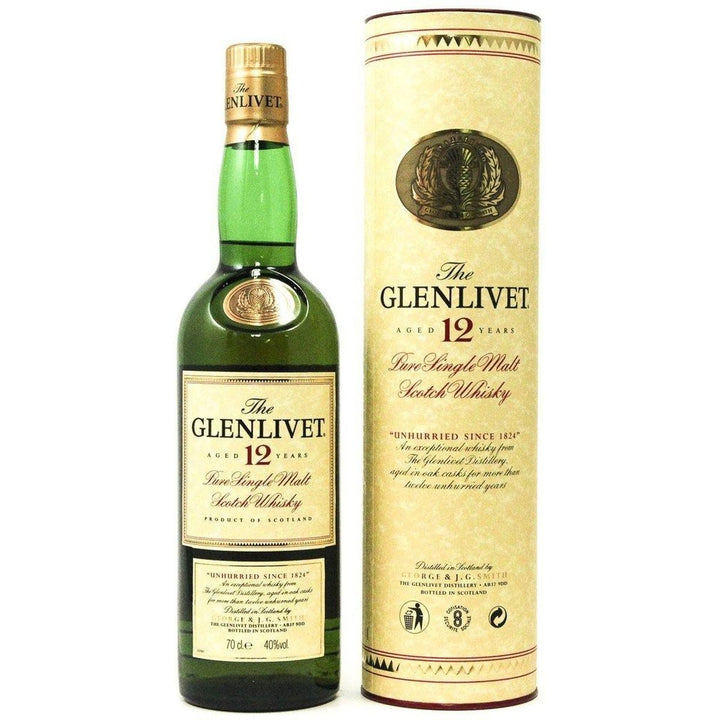 The Glenlivet 12 Year Old Whisky Unhurried since 1824 - The Really Good Whisky Company