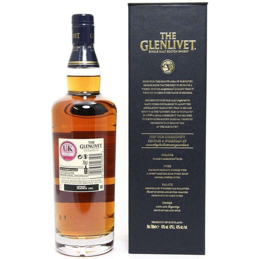 The Glenlivet 18 Year Old Oak Single Malt Whisky - The Really Good Whisky Company