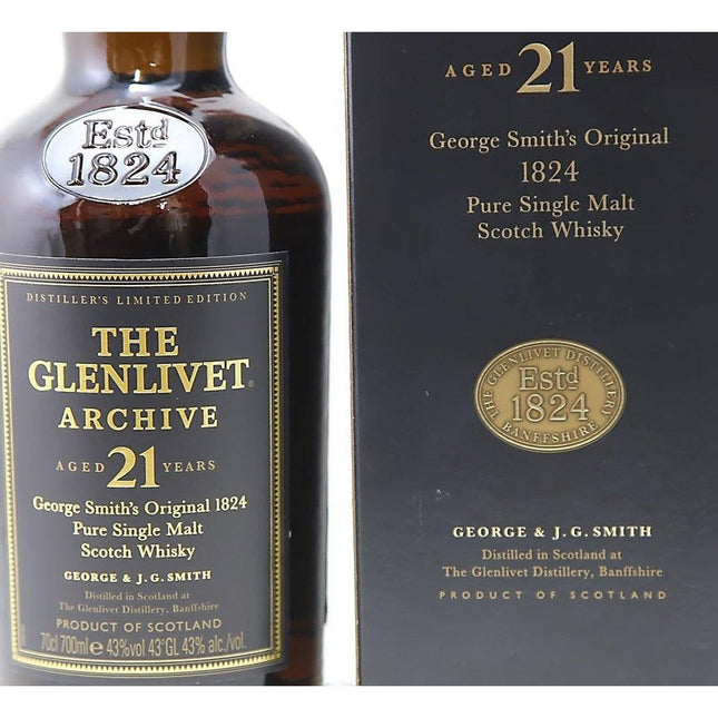 The Glenlivet Archive 21 - Black Labelling/Box Whisky - The Really Good Whisky Company