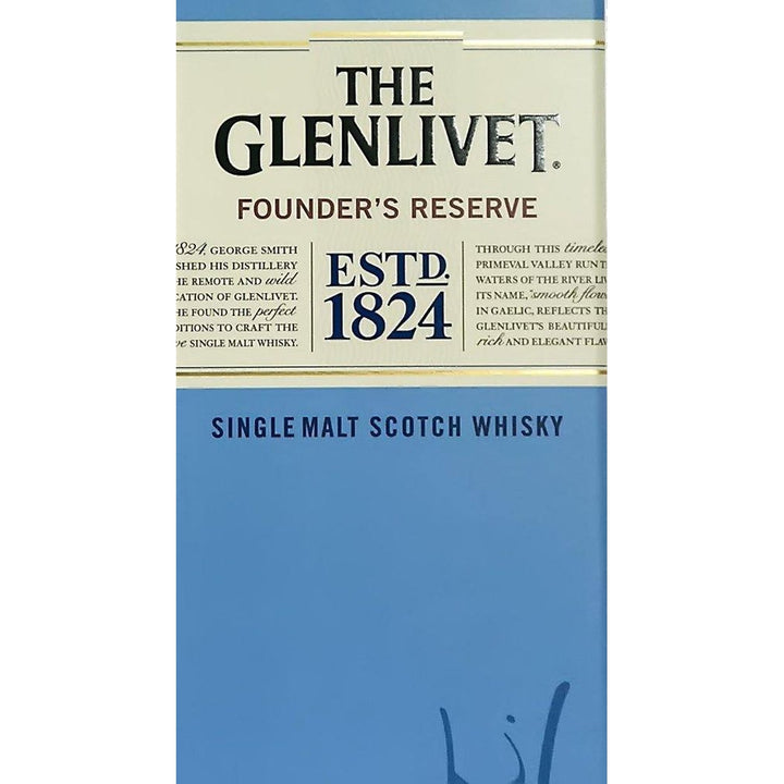 The Glenlivet Founders Reserve Single Malt Scotch Whisky - The Really Good Whisky Company