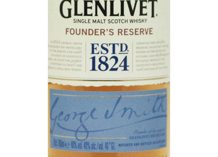 The Glenlivet Founders Reserve Single Malt Scotch Whisky - The Really Good Whisky Company