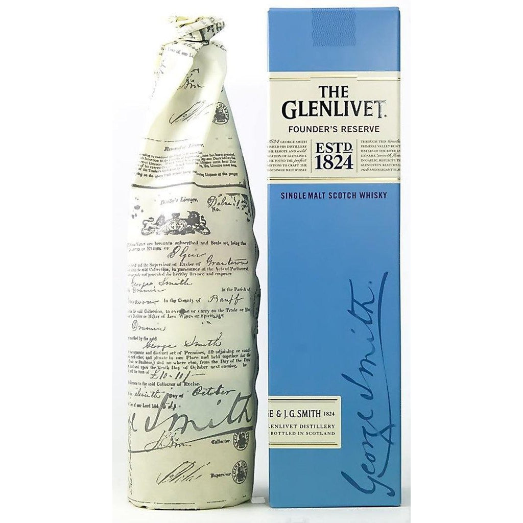 The Glenlivet Founders Reserve Single Malt Scotch Whisky - The Really Good Whisky Company