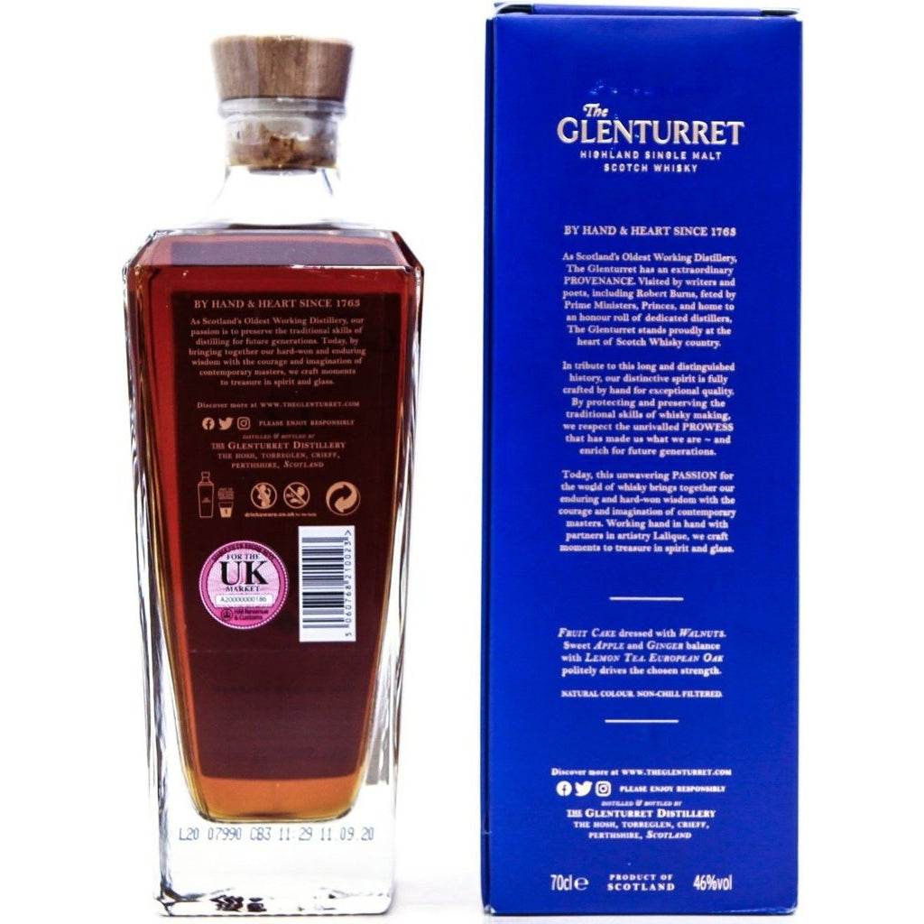 The Glenturret Triple Wood 2020 Maiden Release Single Malt Whisky - 70cl 43%
