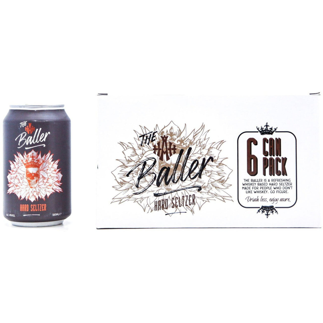 The HAH Baller Hard Seltzer 6 cans - 6 x 33cl 4%