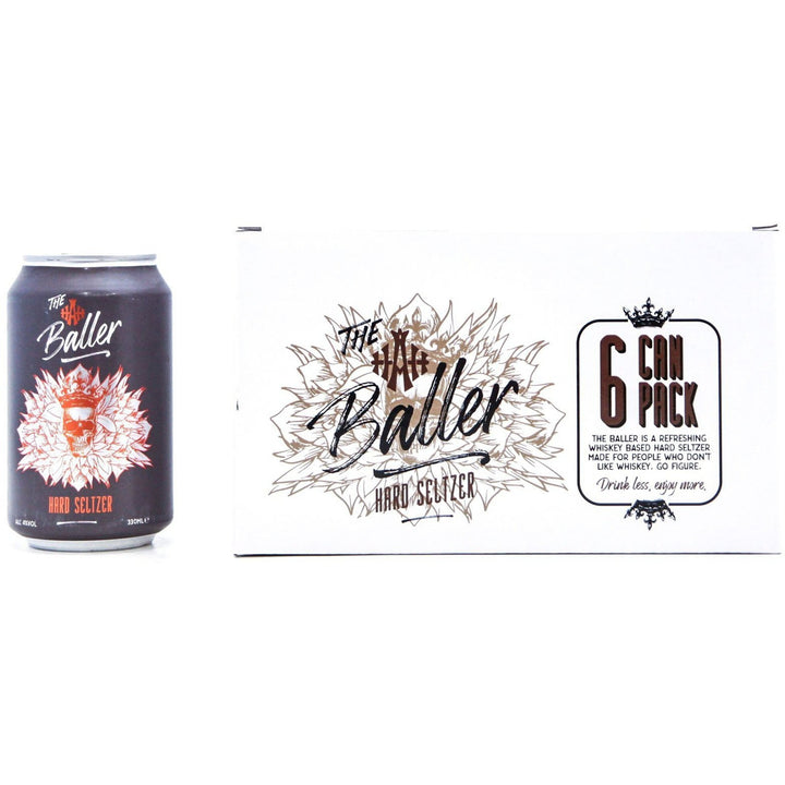 The HAH Baller Hard Seltzer 6 cans - 6 x 33cl 4%