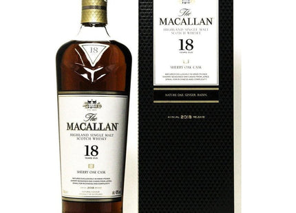 The Macallan 18 year old 2018 Annual Release Scotch Whisky - The Really Good Whisky Company