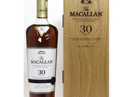 The Macallan 30 Year Old Sherry Oak Single Malt Scotch Whisky | 2018 - The Really Good Whisky Company