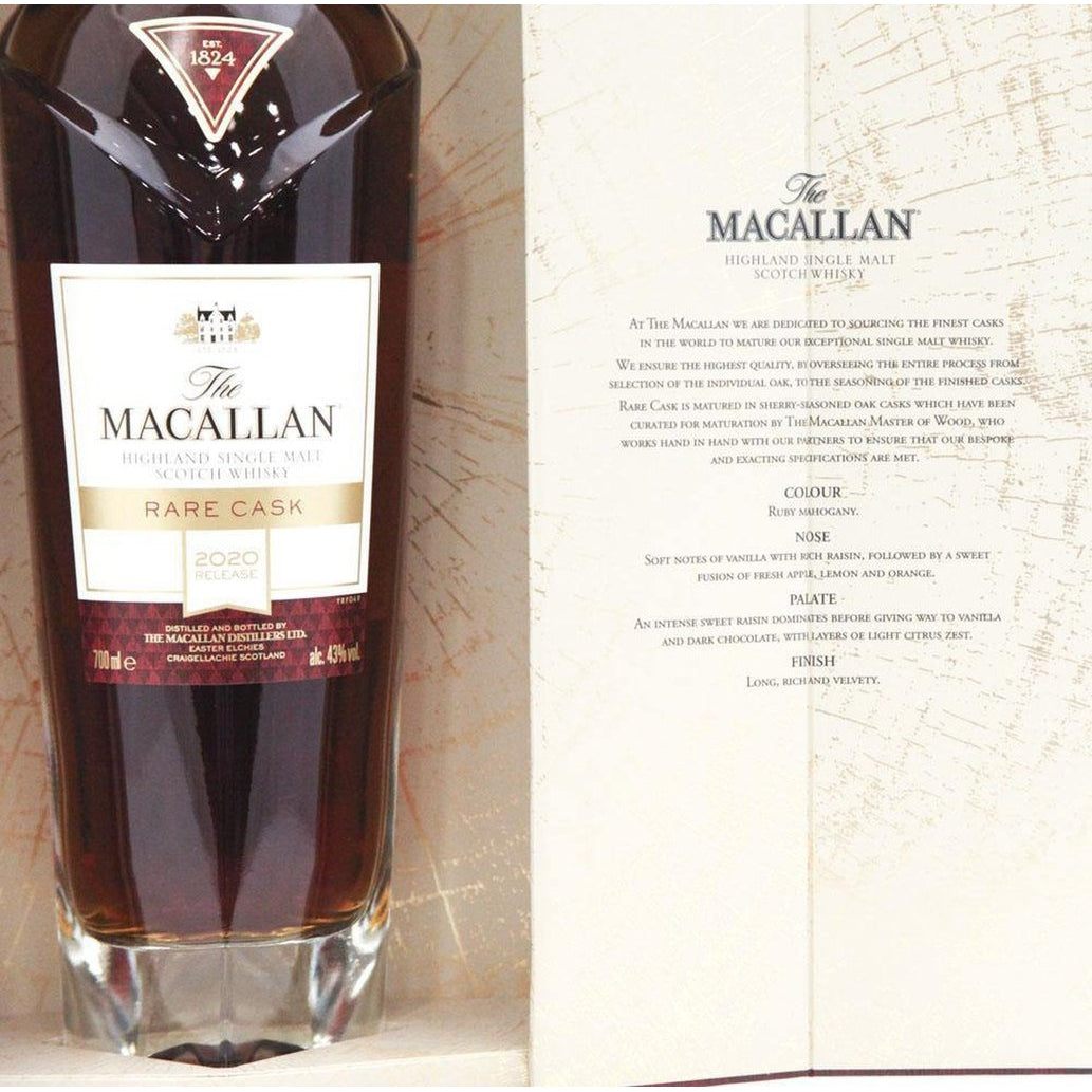 The Macallan Rare Cask (2020 Release) - 70cl 43% - The Really Good Whisky Company