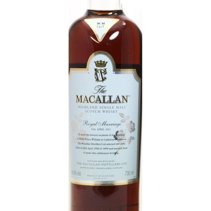 The Macallan Royal Marriage Single Malt Scotch Whisky - The Really Good Whisky Company