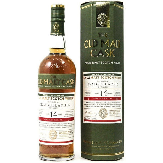 The Old Malt Cask Craigellachie 2000 14 Year Old 2014 Scotch Whisky