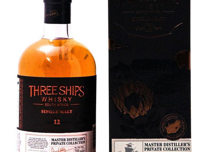 Three Ships 12 Year Old Single Malt Whisky - 70cl 46.3%
