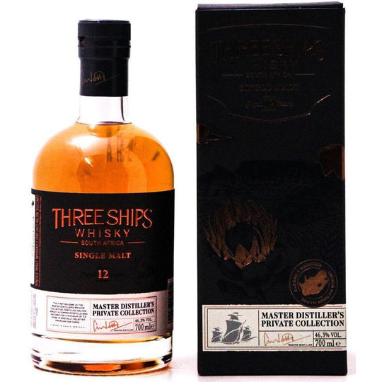 Three Ships 12 Year Old Single Malt Whisky - 70cl 46.3%