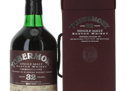 Tobermory 32 Years Old 1972 - 70cl 49.5% - The Really Good Whisky Company
