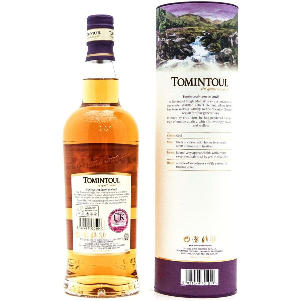 Tomintoul 10 Year Old - 70cl 40%