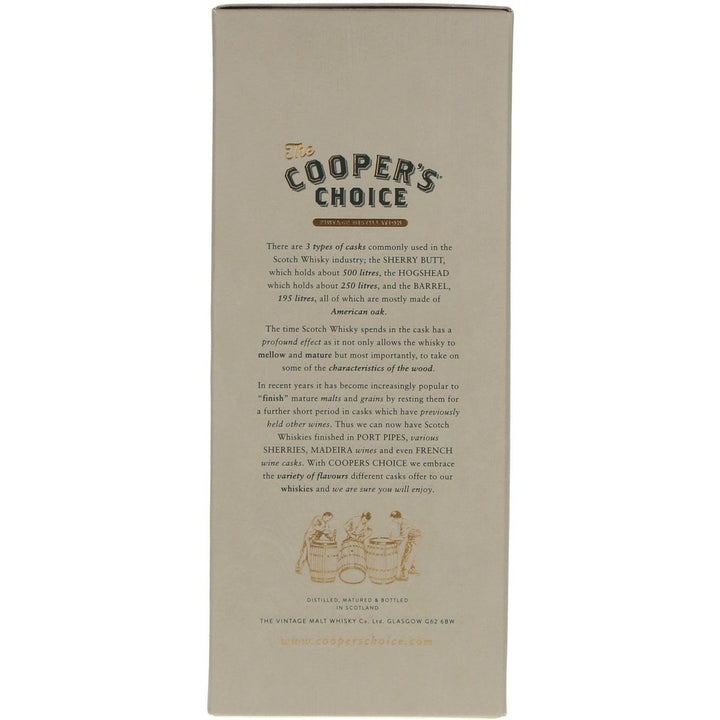 Tomintoul 13 Year Old 2005 Cask 10 The Cooper's Choice - 70cl 55.5% - The Really Good Whisky Company