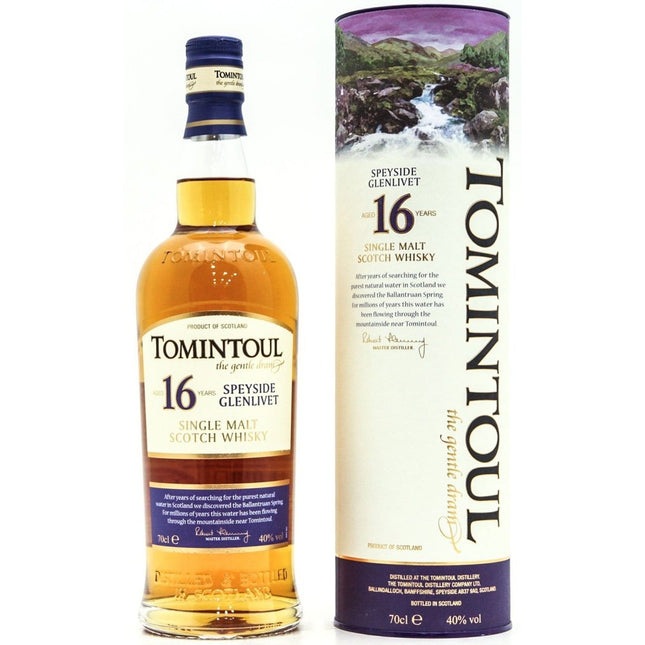 Tomintoul 16 Year Old - 70cl 40%