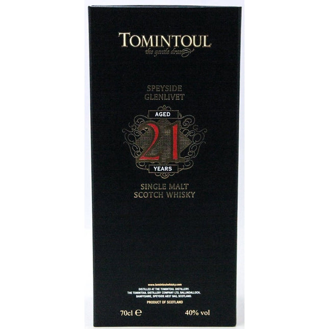Tomintoul 21 Year Old - 70cl 40%