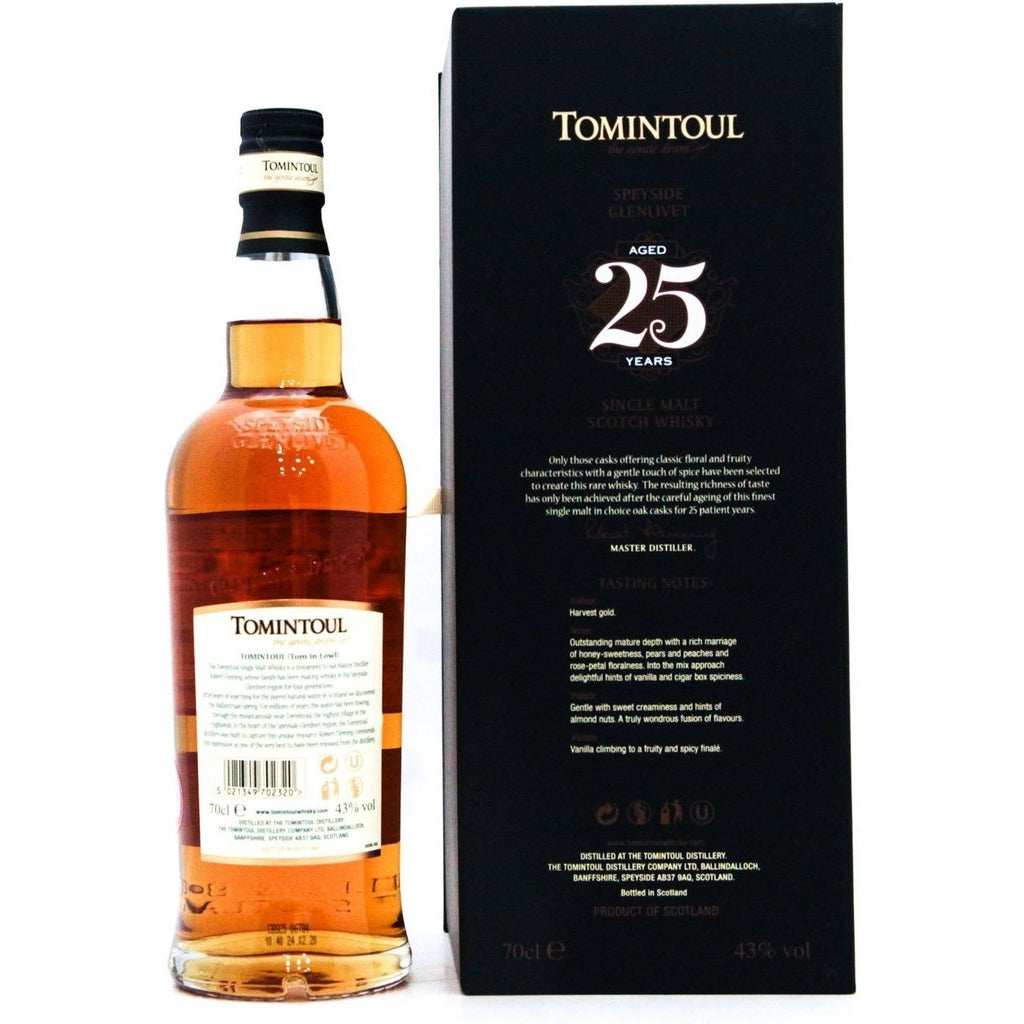 Tomintoul 25 Year Old - 70cl 43%