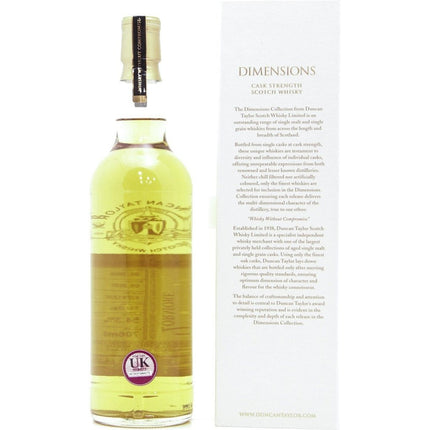 Tormore 12 year Old 2008 Cask Strength Dimension (Duncan Taylor) - 70cl 54.3%