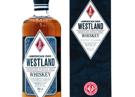 Westland American Oak Whiskey - 70cl 46%