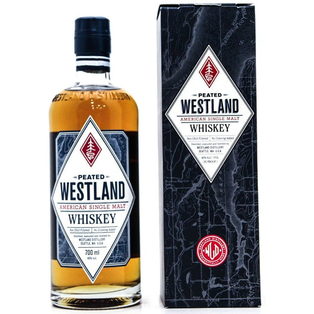 Westland Peated Malt Whiskey - 70cl 46%