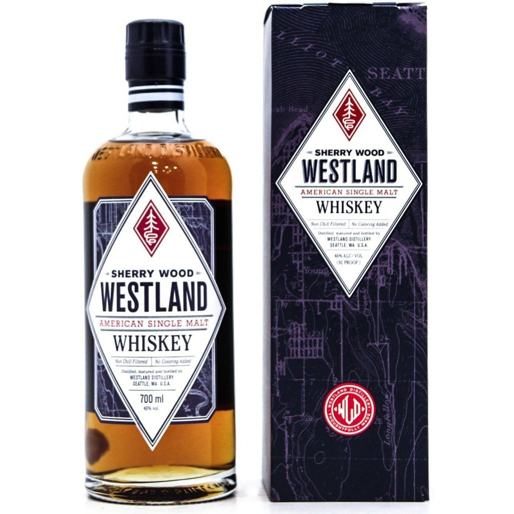 Westland Sherry Wood Single Malt American Whiskey - 70cl 46%