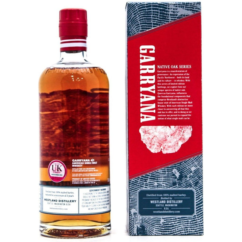 Westland Single Malt Garryana 2019 Edition 4.1 - 70cl 50%