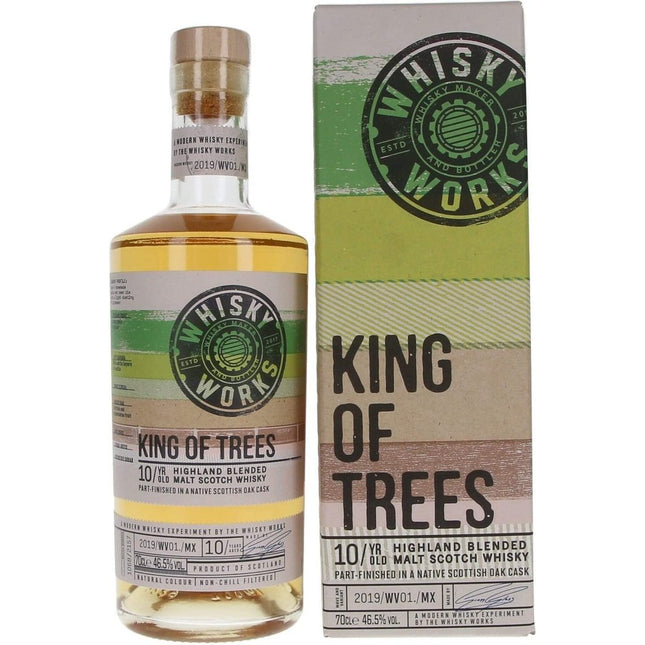 Whisky Works King of Trees 10 Year Old - 70cl 46.5%