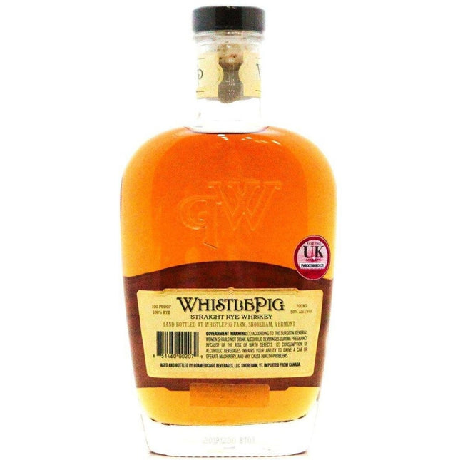 WhistlePig 10 Year Old - 70cl 50% - The Really Good Whisky Company