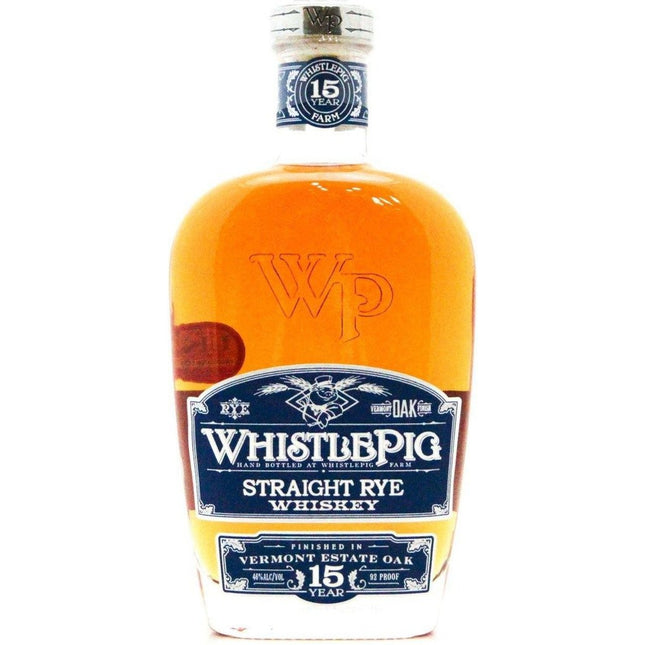 WhistlePig 15 Year Old - 70cl 46% - The Really Good Whisky Company