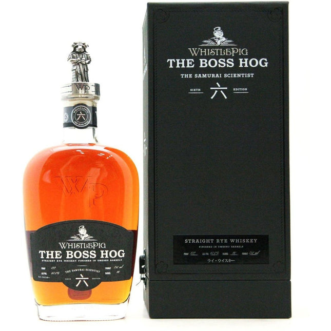 WhistlePig Boss Hog 2019 - The Samurai Scientist - 75cl 61% - The Really Good Whisky Company