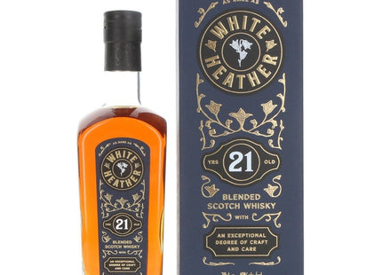 WHITE HEATHER 21 YEAR OLD BLENDED Scotch Whisky - 70cl - The Really Good Whisky Company