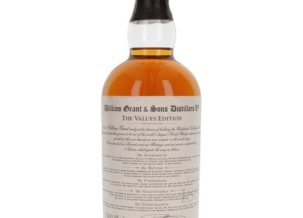 William Grant and Sons Distillers The Values Edition - 70cl 40% - The Really Good Whisky Company
