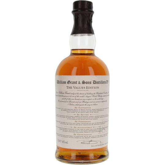 William Grant and Sons Distillers The Values Edition - 70cl 40%