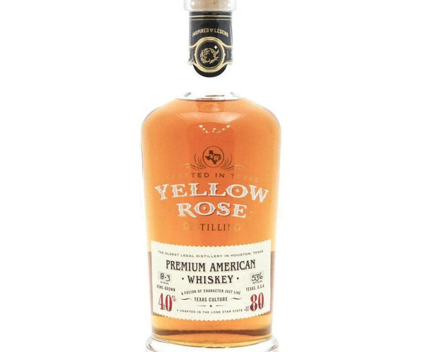 Yellow Rose Premium American Whiskey - Whisky Américain 40