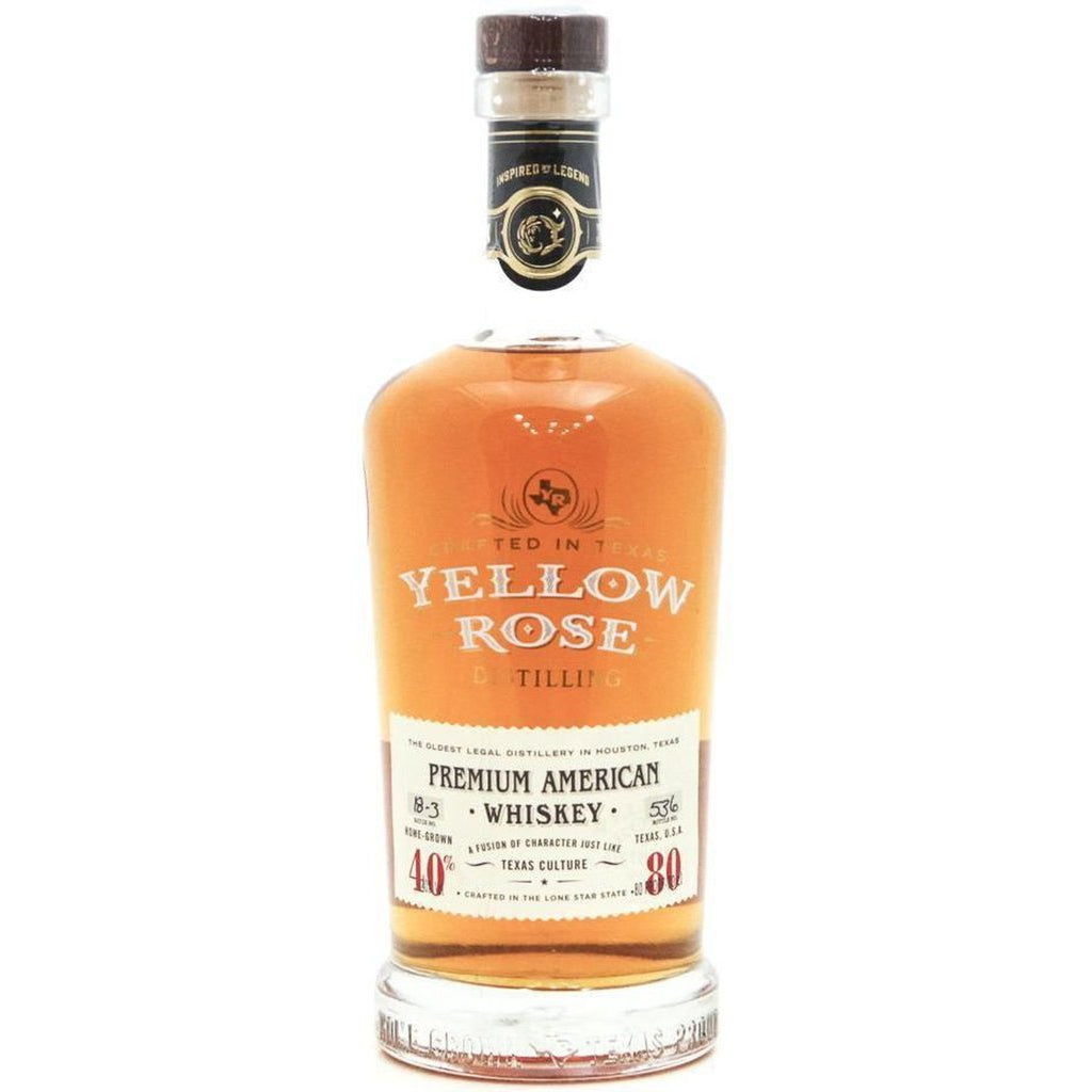 Yellow Rose Premium Blended American Whiskey - 70cl 40% - The Really Good Whisky Company