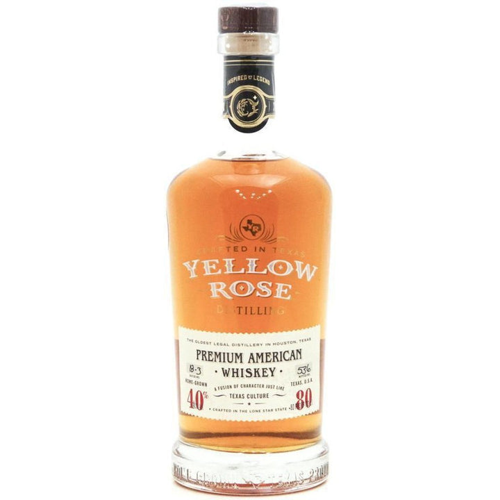 Yellow Rose Premium Blended American Whiskey - 70cl 40% - The Really Good Whisky Company