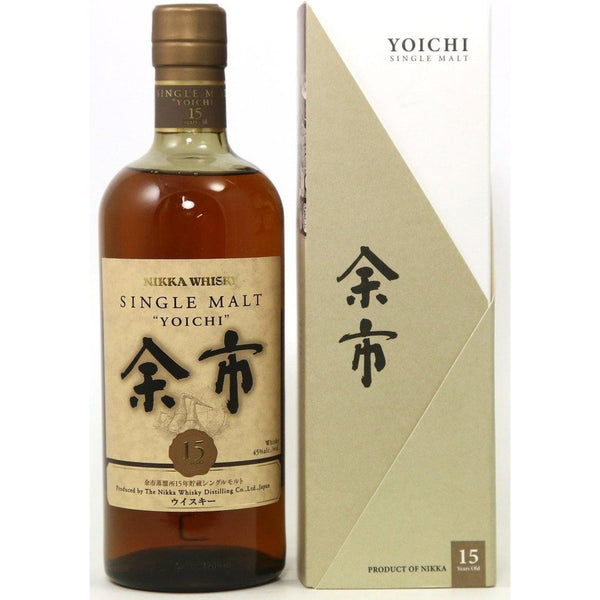 NIKKA YOICHI 15年 シングルモルトウイスキー Yoichi 15 Year Old 70cl 45% - No Box – The Really Good Whisky Company