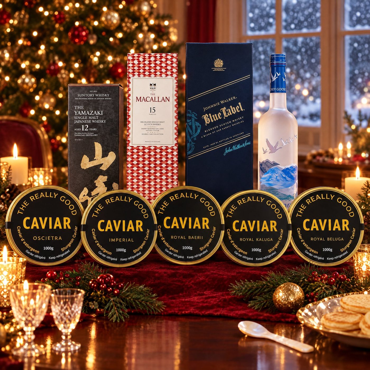 Ultimate Luxury Caviar 5kg Party Bundle